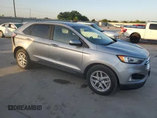 2021 Ford Edge SEL with VIN 2FMPK4J90MBA40902, listed as a Copart auction lot 52501675 with 24,520 mi miles and Salvage Title. Bid and sale history available at carsss.com. Image 4.
