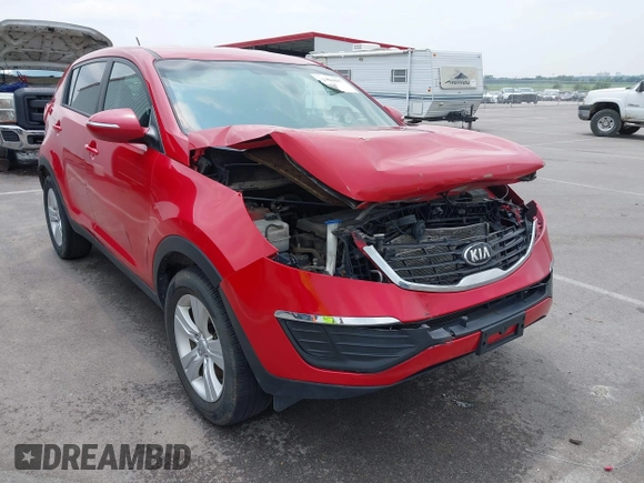 2013 Kia Sportage LX with VIN KNDPB3A24D7485007, listed as a IAAI auction lot 42446887 with 106,033 mi miles and . Bid and sale history available at DreamBid. Image 6.
