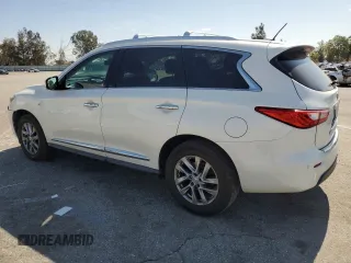 2015 Infiniti QX60 with VIN 5N1AL0MM7FC537881, listed as a Copart auction lot 50093845 with 100,988 mi miles and Salvage Title. Bid and sale history available at DreamBid. Image 2.