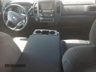 2022 Nissan Titan SV with VIN 1N6AA1EEXNN106670, listed as a Copart auction lot 75882384 with 16,441 mi miles and Clean title. Bid and sale history available at DreamBid. Image 8.