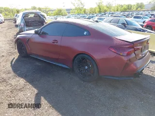 2025 BMW M4 Competition xDrive с VIN WBS33HK05SCT17492, выставлен на аукционе IAAI как лот 42132837 с пробегом 1 370 миль миль и . История ставок и продаж доступна на DreamBid. Изображение 3.
