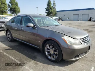 2007 Infiniti M Sport with VIN JNKAY01E77M302135, listed as a Copart auction lot 75959464 with 186,491 mi miles and Salvage Title. Bid and sale history available at DreamBid. Image 4.