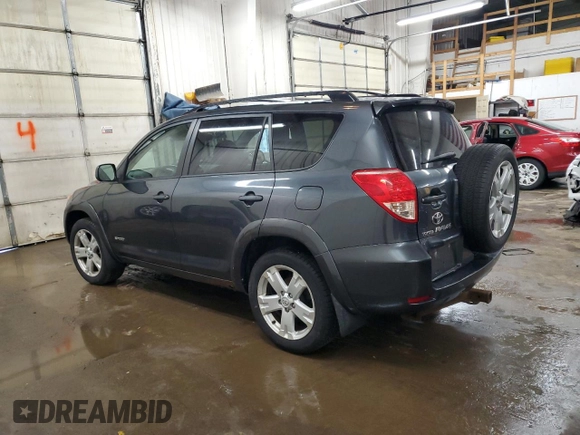 2006 Toyota RAV4 Sport with VIN JTMBK32V265011624, listed as a Copart auction lot 47702375 with 201,578 mi miles and Clean Title. Bid and sale history available at carsss.com. Image 2.
