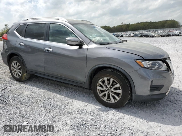 2017 Nissan Rogue SV with VIN KNMAT2MT8HP518226, listed as a Copart auction lot 51650855 with 121,031 mi miles and Salvage Title. Bid and sale history available at carsss.com. Image 4.