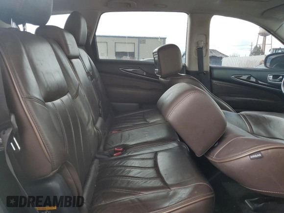 2013 Infiniti JX35 with VIN 5N1AL0MM7DC345079, listed as a Copart auction lot 50705435 with 192,183 mi miles and Salvage Title. Bid and sale history available at carsss.com. Image 11.