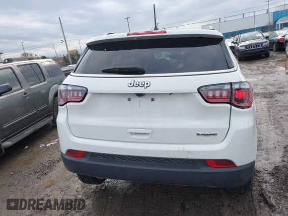 2023 Jeep Compass Latitude with VIN 3C4NJDBN6PT556992, listed as a IAAI auction lot 41226965 with 22,300 mi miles and . Bid and sale history available at DreamBid. Image 16.