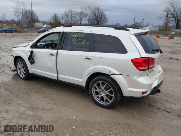 2013 Dodge Journey R/T with VIN 3C4PDDEG0DT651153, listed as a IAAI auction lot 41724885 with 133,391 mi miles and . Bid and sale history available at DreamBid. Image 3.