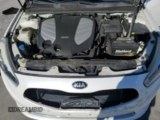 2016 Kia Cadenza Premium with VIN KNALN4D72G5216455, listed as a Copart auction lot 85194584 with 105,881 mi miles and Salvage Title. Bid and sale history available at carsss.com. Image 11.