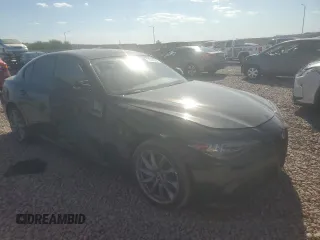 2022 Alfa Romeo Giulia with VIN ZARFAMAN1N7662764, listed as a Copart auction lot 73142704 with Not provided miles and Salvage title. Bid and sale history available at DreamBid. Image 4.