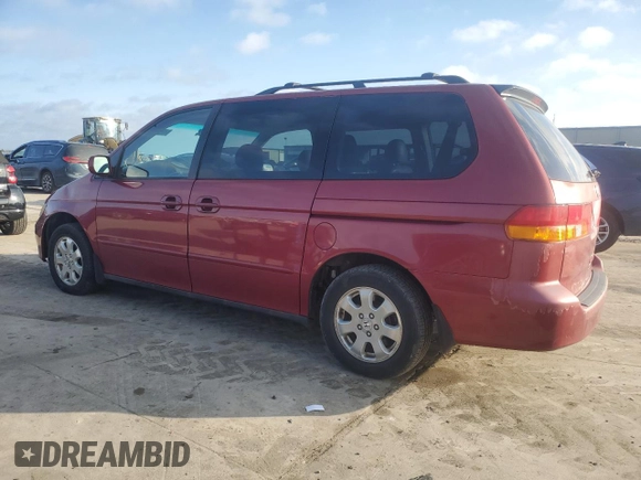 2003 Honda Odyssey EX-L with VIN 5FNRL18933B097823, listed as a Copart auction lot 46882805 with 349,062 mi miles and Clean Title. Bid and sale history available at DreamBid. Image 2.