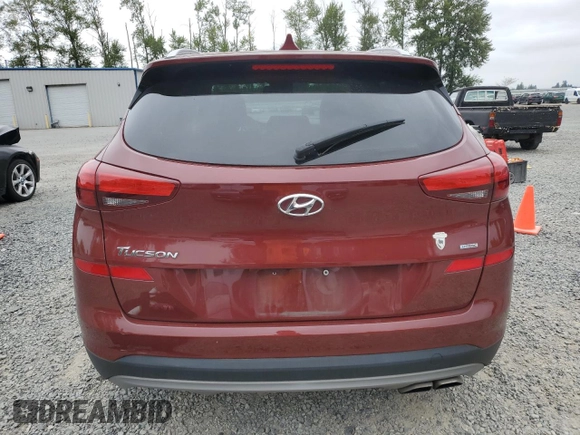 2020 Hyundai Tucson SEL with VIN KM8J3CAL0LU172446, listed as a Copart auction lot 63613235 with 32,963 mi miles and Salvage title. Bid and sale history available at DreamBid. Image 6.