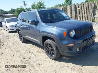 2020 Jeep Renegade Latitude with VIN ZACNJBBB9LPL29207, listed as a IAAI auction lot 42407647 with 66,125 mi miles and . Bid and sale history available at DreamBid. Image 1.