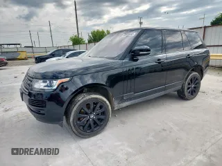 2016 Land Rover Range Rover with VIN SALGR2PF0GA316084, listed as a Copart auction lot 60665445 with 118,637 mi miles and Salvage title. Bid and sale history available at DreamBid. Image 1.