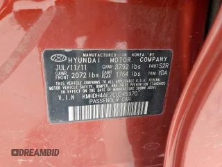2012 Hyundai Elantra GLS z VIN KMHDH4AE2CU245970, wystawiony jako Copart lot #60930665 z przebiegiem 141 303 mil mil oraz Czysty tytuł • Clean title. Historia ofert i sprzedaży dostępna na DreamBid. Obrazek 12.