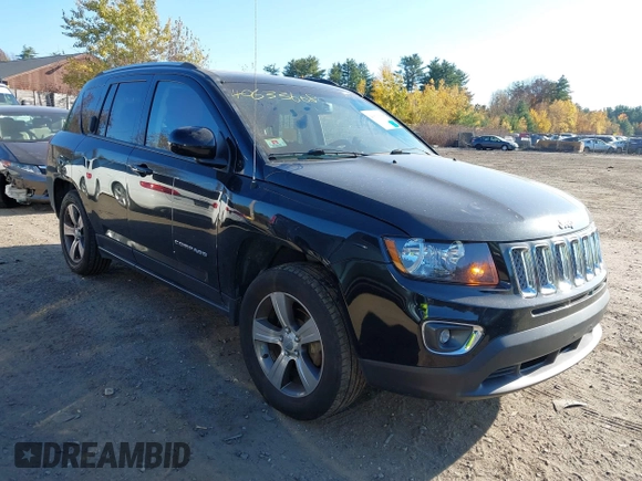 2017 Jeep Compass Latitude with VIN 1C4NJDEB7HD113209, listed as a IAAI auction lot 40633668 with 96,264 mi miles and . Bid and sale history available at DreamBid. Image 1.