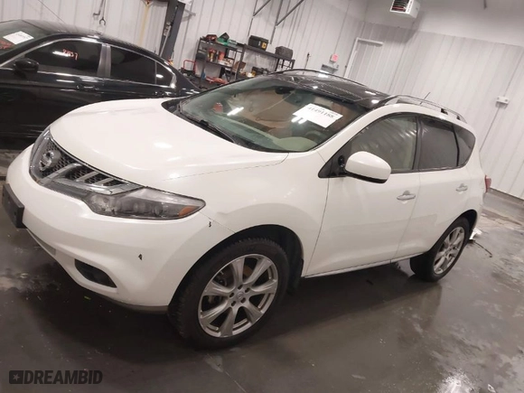 2012 Nissan Murano S with VIN JN8AZ1MW9CW229751, listed as a IAAI auction lot 41491188 with 123,209 mi miles. Bid and sale history available at carsss.com. Image 15.