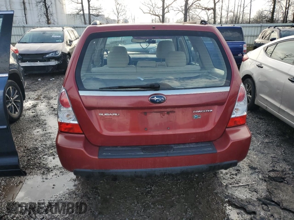 2006 Subaru Forester 2.5 X with VIN JF1SG63616H742625, listed as a Copart auction lot 84023884 with Not Provided miles and Salvage Title. Bid and sale history available at carsss.com. Image 6.