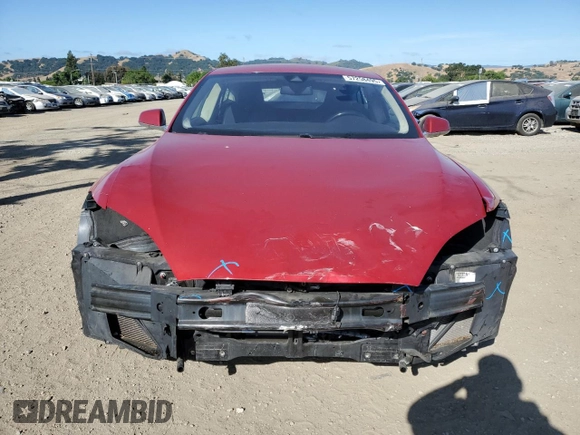 2016 Tesla Model S 70 with VIN 5YJSA1E17GF159171, listed as a Copart auction lot 57258495 with 119,849 mi miles and Salvage title. Bid and sale history available at DreamBid. Image 5.