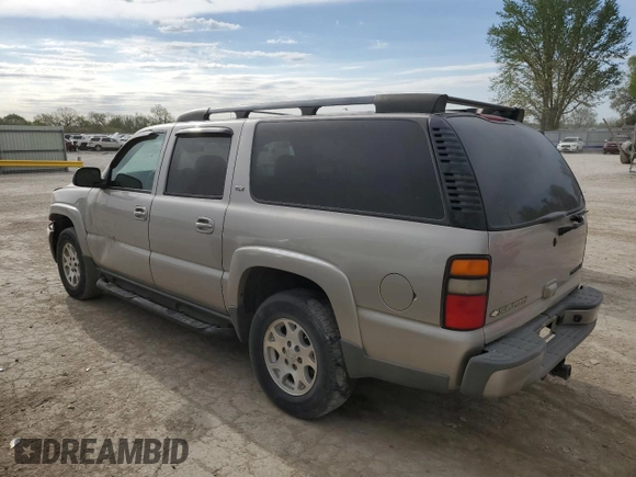 2005 Chevrolet Suburban Z71 with VIN 3GNFK16ZX5G110659, listed as a Copart auction lot 51700115 with 223,329 mi miles and Salvage title. Bid and sale history available at DreamBid. Image 2.