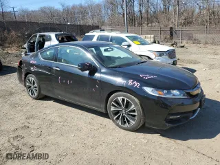 2016 Honda Accord Coupe EX-L with VIN 1HGCT1B80GA003340, listed as a Copart auction lot 46912145 with 130,664 mi miles and Salvage Title. Bid and sale history available at carsss.com. Image 4.