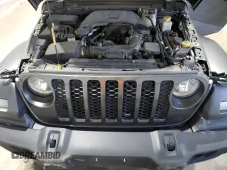 2020 Jeep Gladiator Sport S with VIN 1C6HJTAG3LL161496, listed as a Copart auction lot 48807525 with 88,429 mi miles and Salvage title. Bid and sale history available at DreamBid. Image 12.