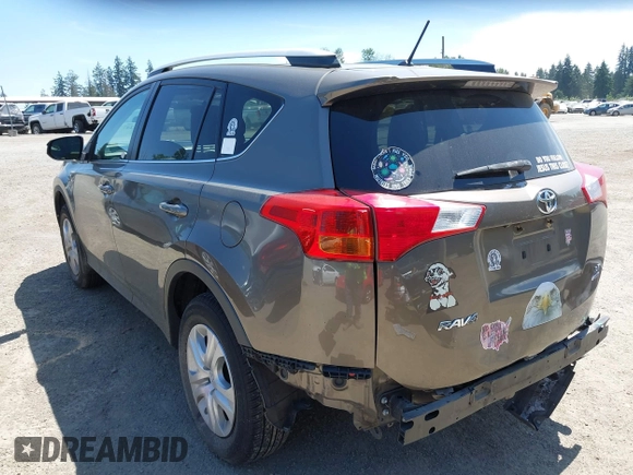 2013 Toyota RAV4 LE with VIN 2T3BFREV6DW034235, listed as a IAAI auction lot 42472247 with 80,500 mi miles and . Bid and sale history available at DreamBid. Image 3.
