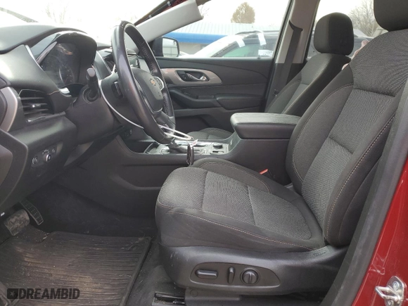 2020 Chevrolet Traverse LT Cloth with VIN 1GNERGKW0LJ265609, listed as a Copart auction lot 82881264 with 111,986 mi miles and Salvage Title. Bid and sale history available at carsss.com. Image 7.