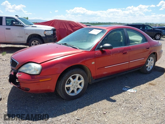 2000 Mercury Sable LS Premium Group with VIN 1MEFM53S0YA633417, listed as a IAAI auction lot 42660016 with 188,313 mi miles and . Bid and sale history available at DreamBid. Image 2.