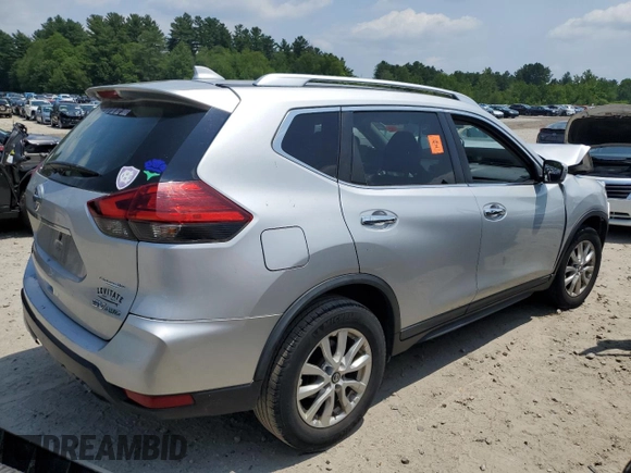 2017 Nissan Rogue S with VIN KNMAT2MV8HP545864, listed as a Copart auction lot 61584795 with Not provided miles and Salvage title. Bid and sale history available at DreamBid. Image 3.