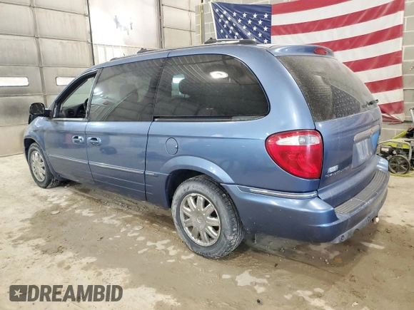 2007 Chrysler Town & Country LWB Limited with VIN 2A4GP64L07R137192, listed as a Copart auction lot 70571224 with 239,297 mi miles and Non Repairable. Bid and sale history available at carsss.com. Image 2.