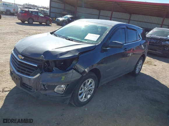 2020 Chevrolet Equinox LT with VIN 2GNAXUEV4L6251604, listed as a IAAI auction lot 41695518 with 61,908 mi miles. Bid and sale history available at carsss.com. Image 17.