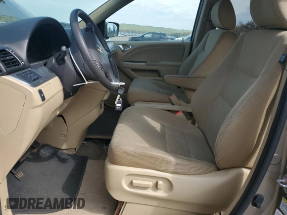 2010 Honda Odyssey EX with VIN 5FNRL3H4XAB042606, listed as a Copart auction lot 55256765 with 69,801 mi miles and Clean title. Bid and sale history available at DreamBid. Image 7.