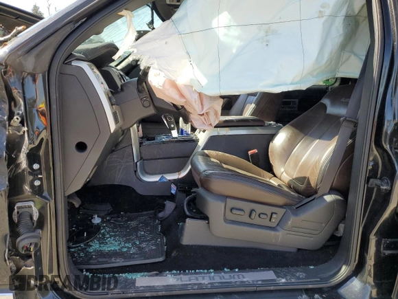2012 Ford F-150 XL with VIN 1FTFW1ET1CFC10092, listed as a Copart auction lot 55639105 with Not provided miles and Salvage title. Bid and sale history available at DreamBid. Image 7.