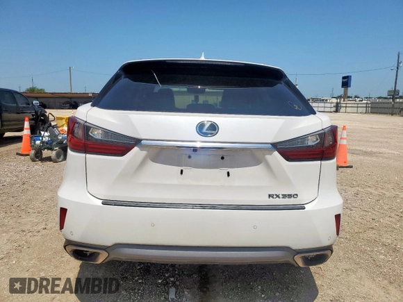 2017 Lexus RX 350 with VIN 2T2ZZMCA4HC052821, listed as a Copart auction lot 64083015 with 110,852 mi miles and Salvage title. Bid and sale history available at DreamBid. Image 6.