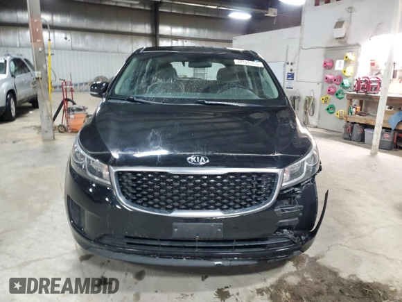 2016 Kia Sedona L with VIN KNDMA5C13G6184549, listed as a Copart auction lot 48120105 with 59,786 mi miles and Salvage Title. Bid and sale history available at DreamBid. Image 5.
