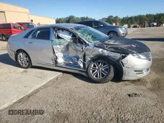 2016 Lincoln MKZ with VIN 3LN6L2G95GR610628, listed as a Copart auction lot 49579285 with 0 mi miles and Salvage Title. Bid and sale history available at carsss.com. Image 4.