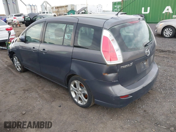 2010 Mazda 5 Sport with VIN JM1CR2WLXA0370650, listed as a IAAI auction lot 41602072 with 142,611 mi miles and . Bid and sale history available at DreamBid. Image 3.