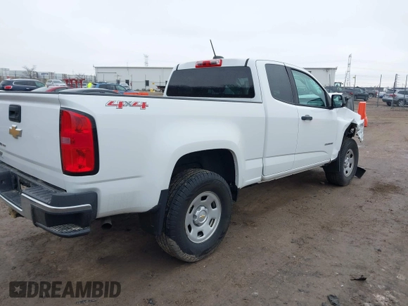 2018 Chevrolet Colorado 4WD Work Truck with VIN 1GCHTBEN2J1180023, listed as a IAAI auction lot 42002073 with 78,200 mi miles and . Bid and sale history available at DreamBid. Image 4.