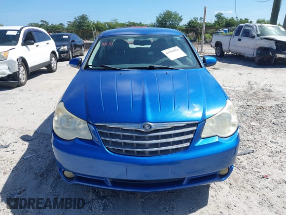 2007 Chrysler Sebring Limited with VIN 1C3LC66M07N550480, listed as a IAAI auction lot 41964858 with 105,316 mi miles and . Bid and sale history available at DreamBid. Image 12.