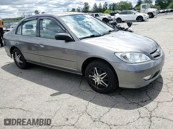2004 Honda Civic LX z VIN 2HGES16514H556393, wystawiony jako Copart lot #58419375 z przebiegiem 153 990 mil mil oraz Szkoda całkowita • Salvage title. Historia ofert i sprzedaży dostępna na DreamBid. Obrazek 13.