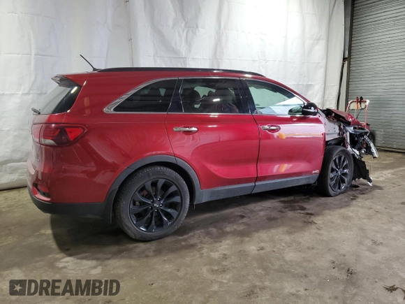 2020 Kia Sorento LX V6 with VIN 5XYPGDA59LG696609, listed as a Copart auction lot 46513475 with 39,644 mi miles and Clean Title. Bid and sale history available at carsss.com. Image 3.