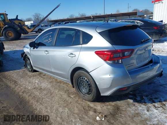 2023 Subaru Impreza with VIN 4S3GTAA6XP1720490, listed as a IAAI auction lot 41333060 with 36,662 mi miles and . Bid and sale history available at DreamBid. Image 3.