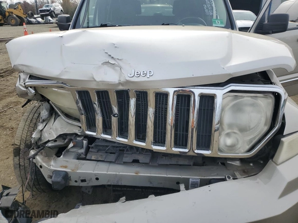 2009 Jeep Liberty Limited with VIN 1J8GN58K39W507318, listed as a Copart auction lot 80220504 with 222,541 mi miles and Salvage Title. Bid and sale history available at carsss.com. Image 12.