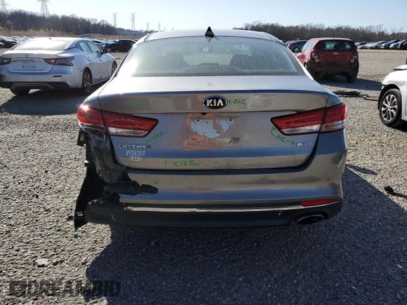 2016 Kia Optima LX Turbo with VIN 5XXGT4L18GG058125, listed as a Copart auction lot 48983835 with 241,533 mi miles and Salvage Title. Bid and sale history available at carsss.com. Image 6.