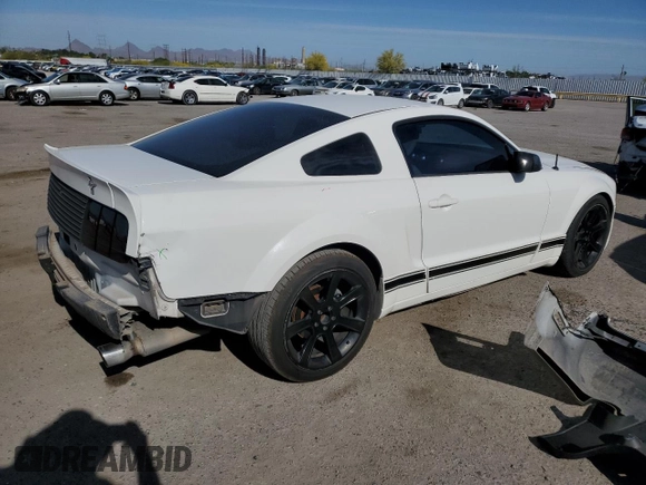 2008 Ford Mustang Deluxe with VIN 1ZVHT80N185201647, listed as a Copart auction lot 53337135 with 168,425 mi miles and Salvage Title. Bid and sale history available at carsss.com. Image 3.