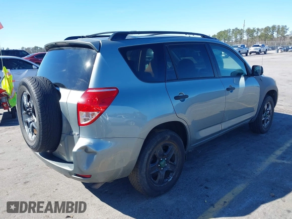 2007 Toyota RAV4 with VIN JTMBK33V775022554, listed as a IAAI auction lot 41626226 with 286,017 mi miles. Bid and sale history available at carsss.com. Image 4.