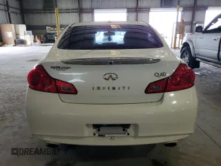2015 Infiniti Q40 with VIN JN1CV6APXFM501091, listed as a Copart auction lot 71635964 with 0 mi miles and Salvage Title. Bid and sale history available at carsss.com. Image 6.