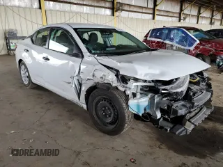 2024 Nissan Sentra S with VIN 3N1AB8BV5RY292658, listed as a Copart auction lot 49291275 with 41,390 mi miles and Salvage Title. Bid and sale history available at carsss.com. Image 4.