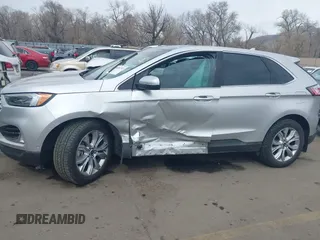 2019 Ford Edge Titanium with VIN 2FMPK4K92KBB89260, listed as a IAAI auction lot 41885743 with 80,001 mi miles. Bid and sale history available at carsss.com. Image 14.