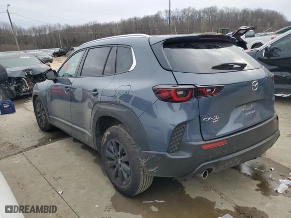 2024 Mazda CX-50 2.5 S Preferred Package with VIN 7MMVABBM0RN199081, listed as a Copart auction lot 45529075 with 6,126 mi miles and Salvage Title. Bid and sale history available at carsss.com. Image 2.